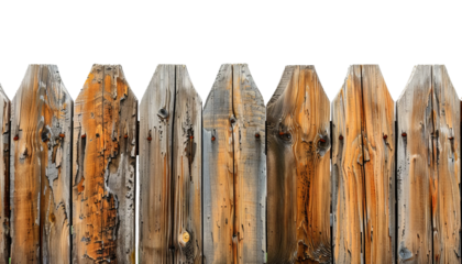wooden fence