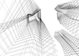 Obraz premium abstract architecture