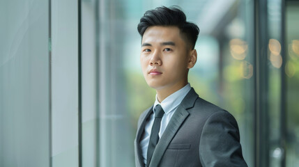 young asian businessman