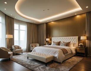 interior of a bedroom