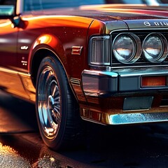 classic american car