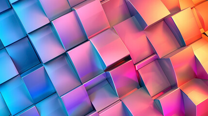 abstract background of cubes
