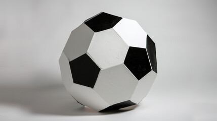 Obraz premium soccer ball cut out