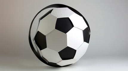 Fototapeta premium soccer ball cut out
