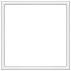Transparent Frame PNG - White Square