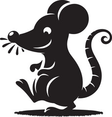 Fototapeta premium Rat vector illustration 