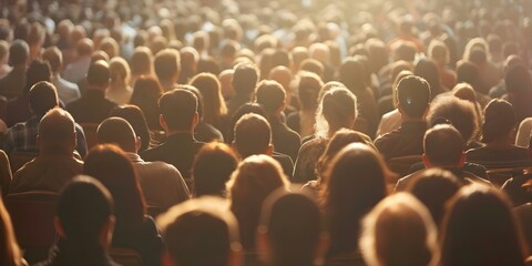 Enthusiastic Tech Enthusiasts Pack Conference Hall. Concept Tech Enthusiasts, Conference Hall, Enthusiastic Pack, Networking, Technology Trends
