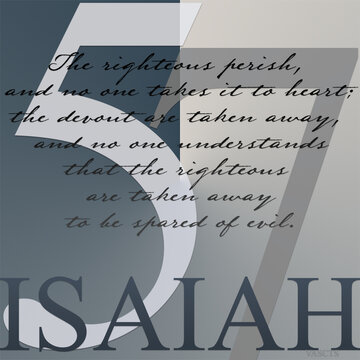 Scripture Art Graphic Isaiah 57
