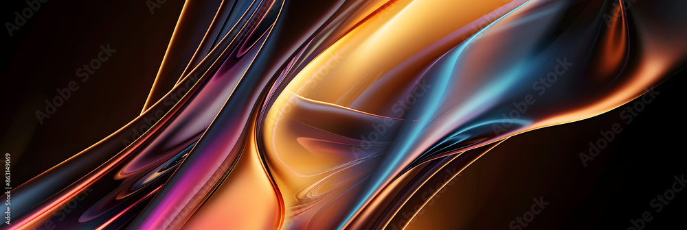 Wall mural Abstract 3D Background