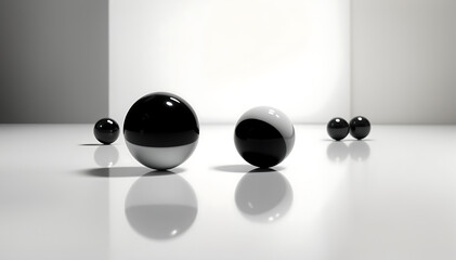 black and white abstract background