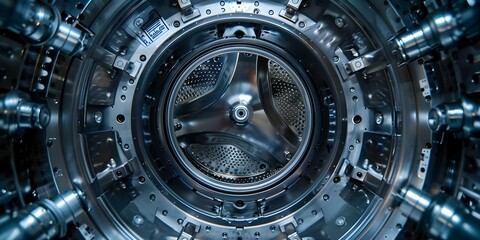 Exploring the Inner Workings and Functionality of a Washing Machine. Concept Washing Machine Mechanics, Cleaning Cycle Sequence, Water and Detergent Interaction, Spin Cycle Dynamics, Maintenance Tips