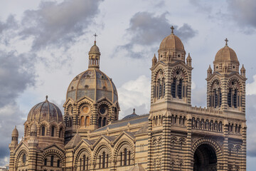 Obraz premium Cathedral de la Major in Marseille, France