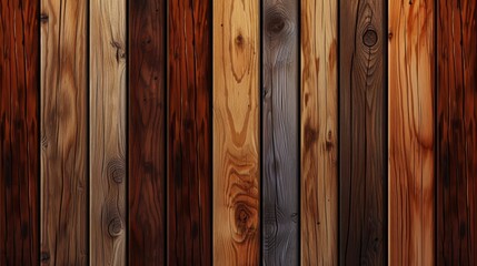 Vertical brown wood texture wall background