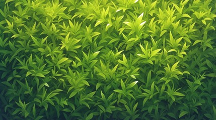 Green organic grass texture background, illustration background concept.