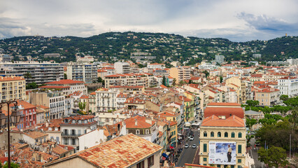 Fototapeta premium Panoramic view of Cannes