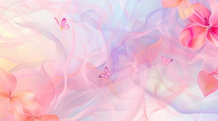 Abstract background template with butterfly for presentation, poster, wallpaper design.