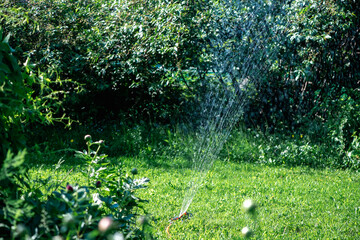 Landscape automatic garden watering system