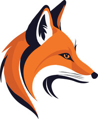 Nature&rsquo;s Elegance: Captivating Fox Vector Illustration