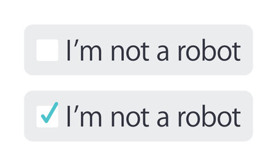 私はロボットではありません