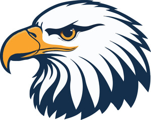Powerful Eagle Vector: Digital Art