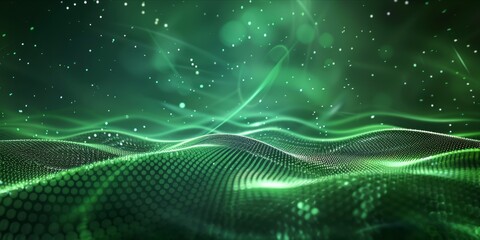 Abstract green energy hydrogen concept minimalist design.