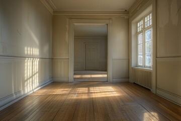 Fototapeta premium A minimalist interior design concept
