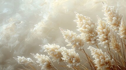 Inscription to Miscanthus sinensis, blooming Miscanthus, blooming Miscanthus