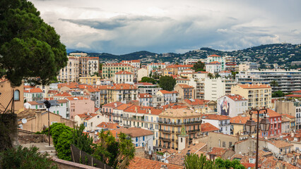 Obraz premium Panoramic view of Cannes