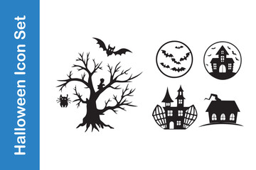Halloween captivating outline illustration