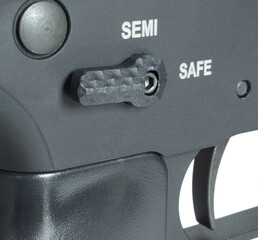 Ambidextrous safety on an AR-15