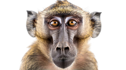 Monkey on transparent background