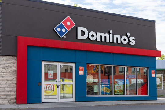 Ottawa, Canada - May 11, 2023: Domino's Pizza building