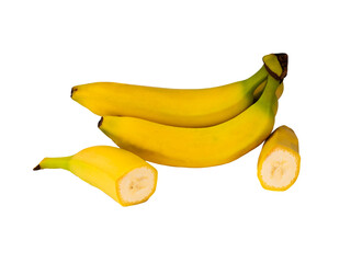 banan na przezroczystym tle, png, banan ze skórką  © Klaudia Baran