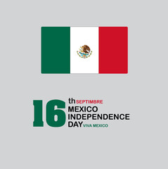 illustration of a Design for Mexico's Independence Day