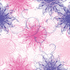  Collage contemporary seamless pattern.