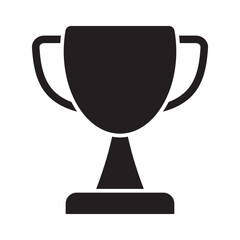 Trophy icon. Trophy cup, winner cup, victory cup icon. Reward symbol sign for web and mobile.