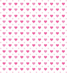 dot and heart blackground