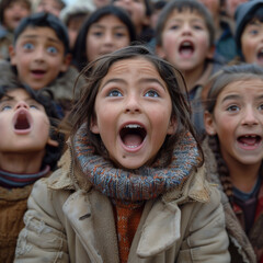 A beautiful representation of the future of our children. The smiles and the love make you smile too. I would use this in any video or even a picture. They are remarkable. 