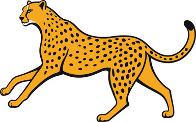 Cheetah Power: A Stunning Digital Artwork