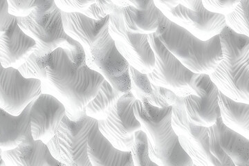 seamless white sandy beach or desert sand dunes texture overlay boohoo chic western theme summer vacation repeat pattern background grayscale displacement bump or height map 3d rendering