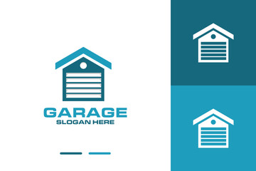 garage logo design vector