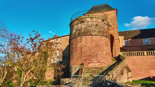 Berbie palace is former episcopal palace located in Albi, in south-west of France. Built during in thirteenth century, under episcopate of three successive bishops, its work took about fifty years.
