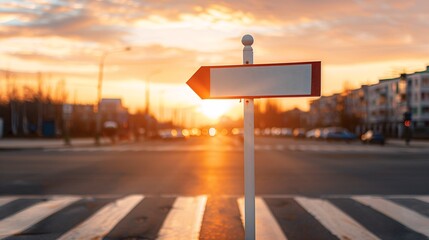 Blank Signboard on Storefront