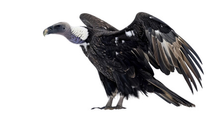 Fototapeta premium Vulture bird on transparent background