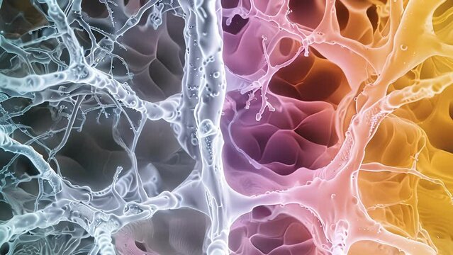 A sidebyside comparison of the size difference between microfilaments intermediate filaments and microtubules in the cytoskeleton.