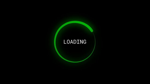 Loading Cargando Battery estado de carga green screen