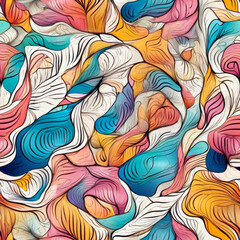 Fototapeta premium Artistic Design Pattern