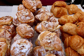 variety of freshly baked sweets