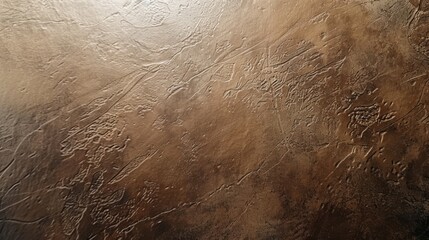 Top view of a textured wood surface featuring a mix of deep brown and lighter shades, with noticeable grain patterns and an artistic, rough finish.