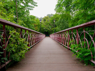 Obraz premium Bridge in the park